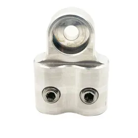 Suprojdm 781509966706 Aluminum Alloy 1/0 Alternator Power Distribution Block Double Stainless Stee #3