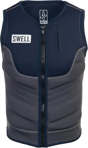 Swell Wakesurf 850025421577 Mens Neoprene Comp Vest - Designed Exclusively For Xx-large Navy