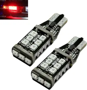 3535 Syneticusa 736902397404 2x T10 921 912 Red Led 3rd Brake High Mount Stop Light Bulbs 60w Power