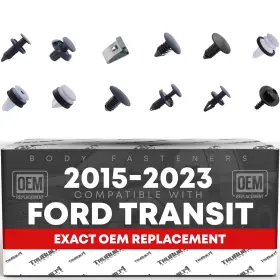 T1a 817801026722 Body Fastener Kit For Ford Transit - Bumper Grille Fender Door Trim Etc