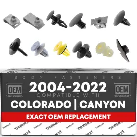 T1a 817801026876 Body Fastener Kit For Chevrolet Colorado Gmc Canyon - Bumper Grille Trim