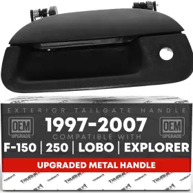 T1a-xl3z-9943400-aaa-metal T1a Tailgate Handle For Ford F-150 F-250 F-350 Lobo Explorer - Black
