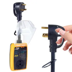 Rvsp-30 Tacody 30 Amp Rv Surge Protector - Waterproof Camper Guard Reliable Efficien