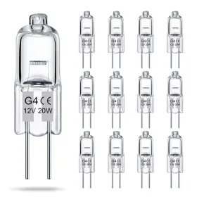 Taiyaloo 069822208233 G4 Bulb 12 Pack Crystal Clear Halogen Light 2 Pin 12v 20w Jc T3