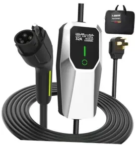 Sy-sp2-ac3.0-32as Tarnavo Portable Electric Vehicle Charger Level 2 7.68kw Fast With J1772