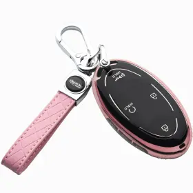 Xd703-k1hf Tautrophen Key Fob Cover With Keychain Compatible Smart 7 Buttons