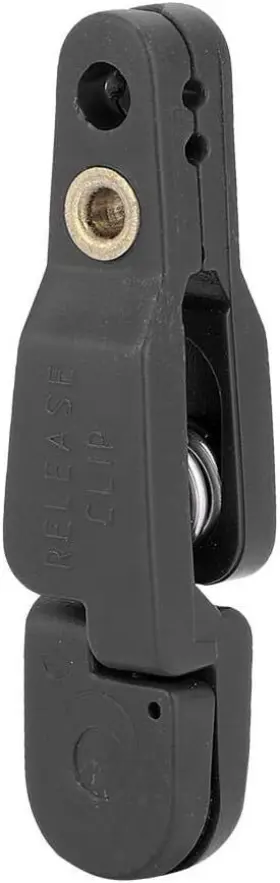 Tbestur1a9cxep2-01 Tbest 2 Pcs Spring Snap Quick Release Clip For Weight Planer Board Outrigger Black