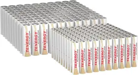 100xaaa Tenergy 90755 100 Pack Alkaline Aa Batteries And Aaa 100xaa