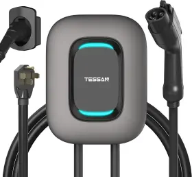 Ch-ev101m Tessan Ev Charger Level 2 40a/240v Electric Vehicle Fast Charging #2831xk1