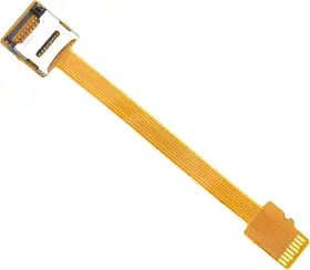 The Lord Of Tools 6942343619423 Tf Memory Card Micro Sd Extension Cable Yellow