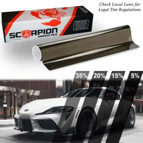 Thewholesalehouse 9425091690647 Scorpion Window Tint Carbon Plus Series 2-ply 20% 20 X 100 Roll
