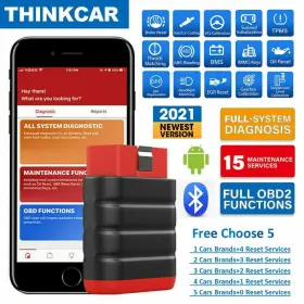 Thinkcar 100% Original New 655421698802 Lincoln Corsair Obd Diagnostic Bluetooth Dongle Smartphone App Car Fault Scanner
