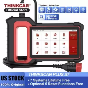 Obd2 Thinkcar S7 Thinkscan Car Scanner Diagnostic Scan Tool Abs Srs Bcm Tpms Code Reader