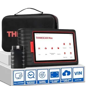 Tk909 Thinkcar Thinkscan Max Car Diagnostic Scan Tool For All Vehicles System Obd2 Scanner