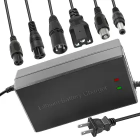 Yd-lio00 Tnvodejo A 84v 5a Li Ion Battery Charger Multiple Plugs 20s