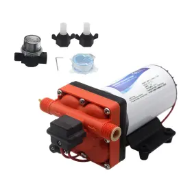 Tocsho 735157969787 Rv Water Pump 12v Dc 6gpm 70psi Self-priming Diaphragm Fresh