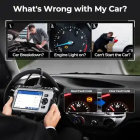 Ad500 Topdon 632111342078 Obd2 Scanner Car Code Reader Scan Tool Engine Abs Srs Transmission #2