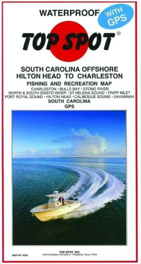 N-235 Topspot Map N235 South Carolina Full Color