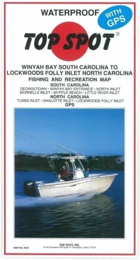 N237 Topspot Map Winyah Bay S.c. To White