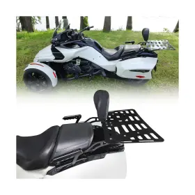 A05507001466 Tqrobn Passenger Backrest Rear Luggage Rack Kit For Can Am Spyder F3 F3-s F3-t 2015