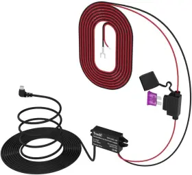 Tracki 853995007710 12-24 Volt To Micro Usb Vehicle Car Marine Wiring Cable And Power Stabilizer