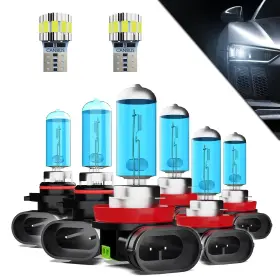 Ttdbdan 9005/hb3/h10 H11/h8/h9 H11 Headlights License Plate Lights Fit For Ford Edge 2007-2010 Light Bulbs 9005