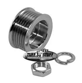 Pulley6 Tuff Stuff 698252005920 7610a Alternator Chrome Groove
