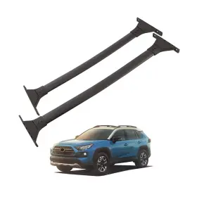 Tuntrol 778992370721 Cross Bars Fit For Toyota Rav4 2019-2023 Adventure And Trd Off-road Cargo Lu