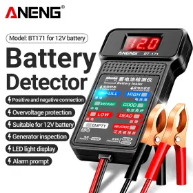 Bt-171 Turbo-roofinds Multifunctional Battery Testers 12v Auto Repair Industry Detection With L #2