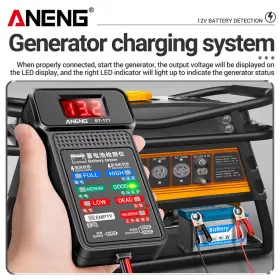 Bt-171 Turbo-roofinds Multifunctional Battery Testers 12v Auto Repair Industry Detection With L #3