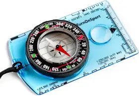 Turnonsport 786721838787 Orienteering Compass Hiking Backpacking Advanced Scout Green Orange
