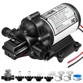 124045 Twere 12v Dc Selfpriming Water Pump 4.0gpm 45psi For Agriculture Rv Yacht Garden