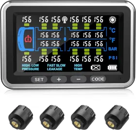 Tpmas-tp22 Tyona High-precision Truck Tire Pressure Monitoring System 0-199psi Tp22 Trail