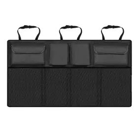 B1915-003 Una1 Back Seat Backseat Organizer Holder Hanging Storage Bag Pocket Adjustable Strap