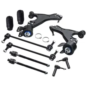 C0100-043 Una1 12x Front Suspension Lower Control Arms Sway Bar Tierod For 2007-2015 Gmc Acadia