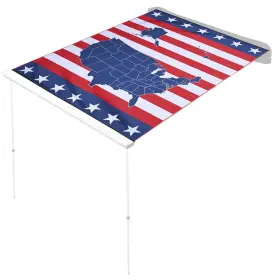 C0316-003 Una1 Carside Awning Canopy 7 5/6 X 6 1/2 Ft