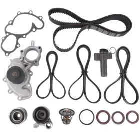 T0211-001 Una1 Timing Belt Kit With Water Pump For Toyota T100 Tacoma Tundra 4runner 5vzfe 3.4l