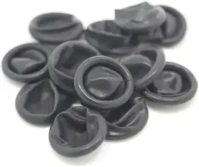 Unbiu 742500042103 Rifle Condom Style Muzzle Cover Rubber Cap Pack Of 20 Black