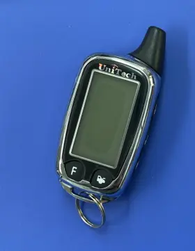 A5cuni2 Unitech New Uni2 2-way Lcd Remote Start Alarm Fob Transmitter