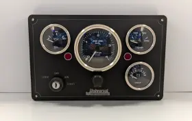 Uni-4g-bw-premier-11 Universal 7 Marine Instrument Panel 4 Premier Gauges Made In Usa