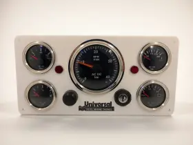 Uni-5gb-w-os-11 Universal 7 Marine Engine Panel 5 Offshore Gauges