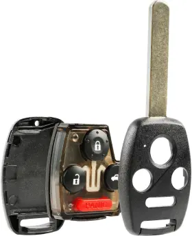 Usaremote 630591325451 Key Fob Keyless Entry Remote Shell Case And Pad Fits 1-pack H-slot-4b-gut-case