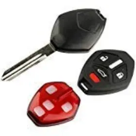Usaremote 688946477300 Key Fob Keyless Entry Uncut Remote Shell Case And Pad Fits Mitsubishi 1-pack