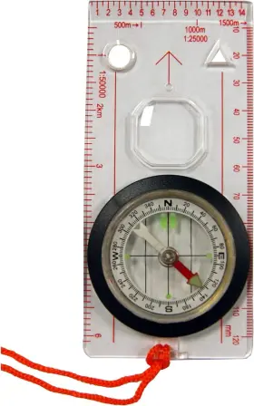 20-310-455c Ust Deluxe Map Compass With Raised Base Plate And Swivel Bezel For 1 Multi #2