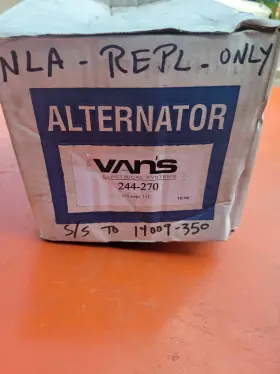 244-270 Van Alternator Remanufactered. 270 Amp 14v