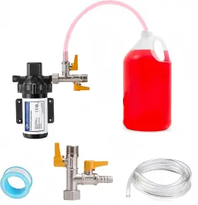 Vanpet 313100823821 Full-flow Rv Winterizing Kit 3-way By-pass Valve Replacement Unrestricte