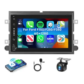 B0fh1nvzjd Vechtel 8 Core 6g 128g Car Radio For Ford F150 F250 F350 04-14 Wireless Carplay Android