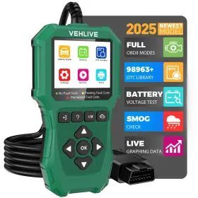 Moto-12 Vehlive Motorcycle Scanner Fault Code Reader With Voltage Test Motorcycl