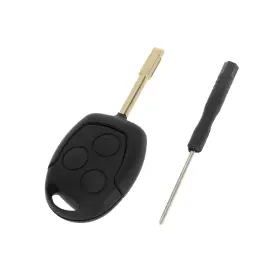00f01d05a240927 Vekauto Key Shell Case For Ford Fiesta Focus Keyless Entry Remote Fob Re