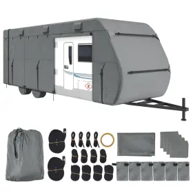 C0316-028a Vevor Trailer Rv Cover 28-31 Ft Class A 300d Oxford Fabric Waterproof Tear-resistant